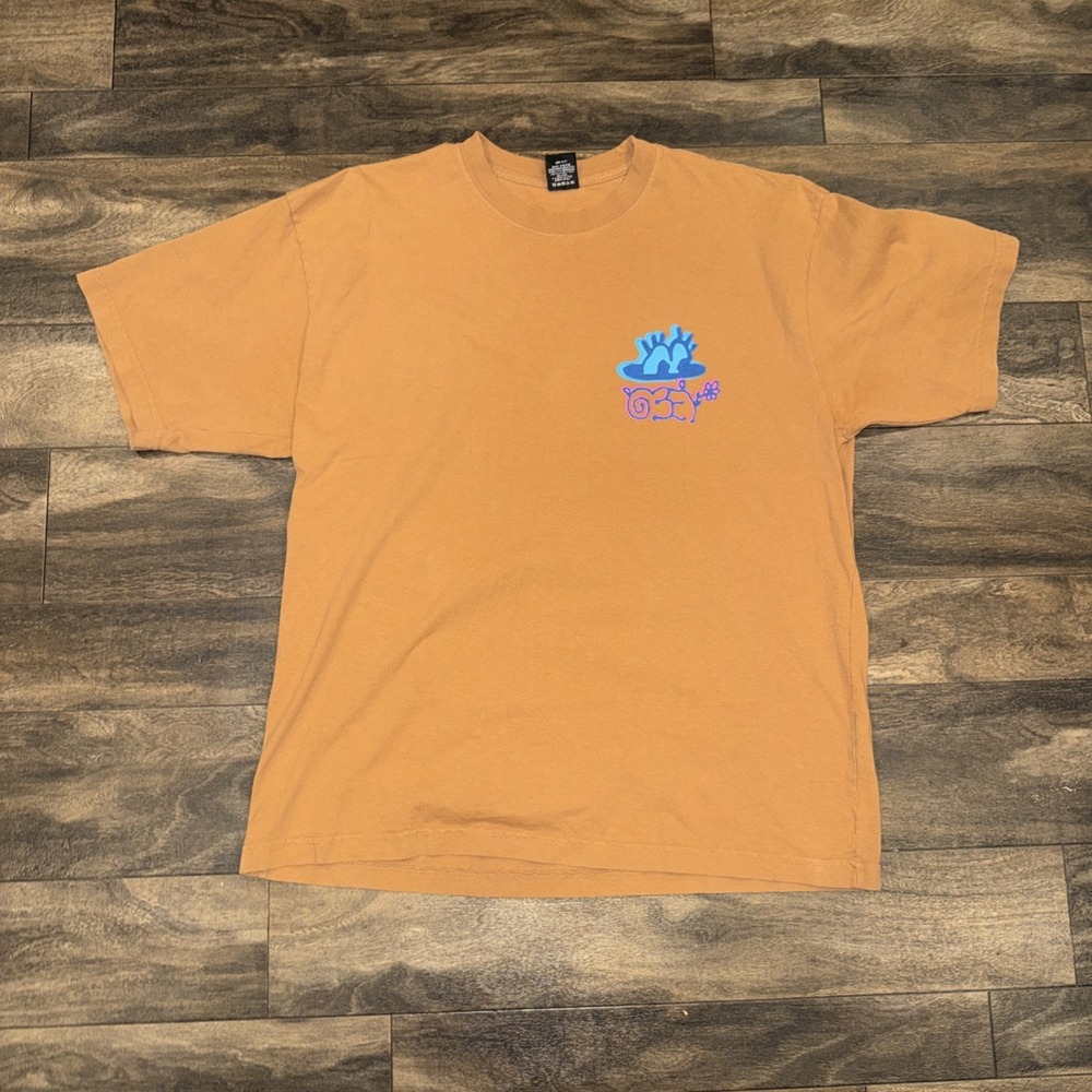 OBEY "Take a Peek" Short-Sleeve T-Shirt Graphic Print Men's Size XL Brown‎